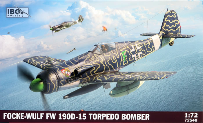 IBG Kit No. 72540 - Focke-Wulf Fw 190 D-15 Torpedo Bomber Review