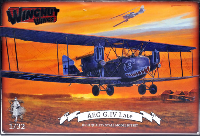 Wingnut Wings 1/32 scale 32042 AEG G.IV Late Review by Brad Fallen