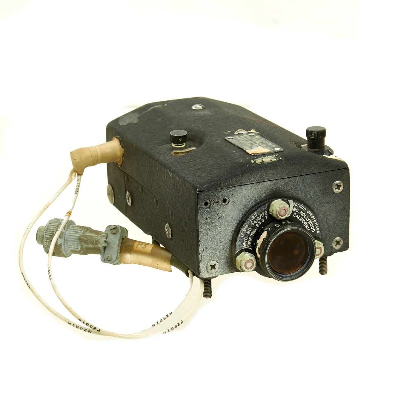 米軍実物 ガンカメラ 照準 AN-N6 35mm ビデオ アンティーク 骨董品