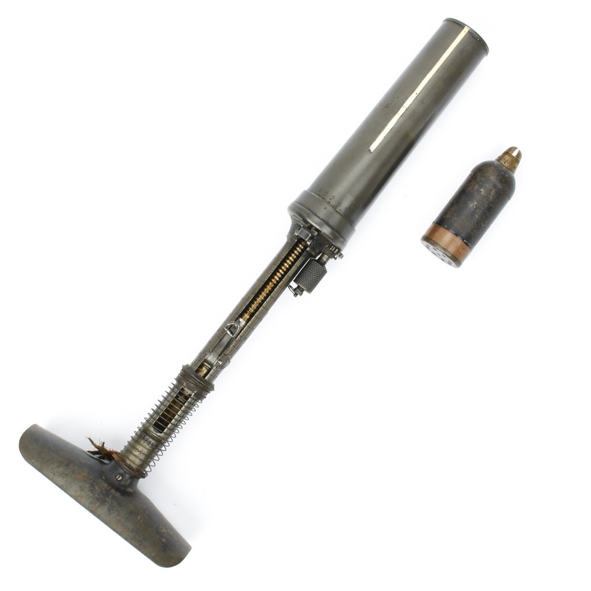 Original WWII Japanese Type 89 Display Grenade Discharger Knee