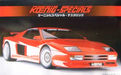 フジミ ケーニッヒ スペシャル テスタロッサ 1/16 スーパーカー