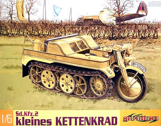 1/6 AFVキット Sd.Kfz.2 ケッテンクラート cyber-hobby (サイバーホビー)