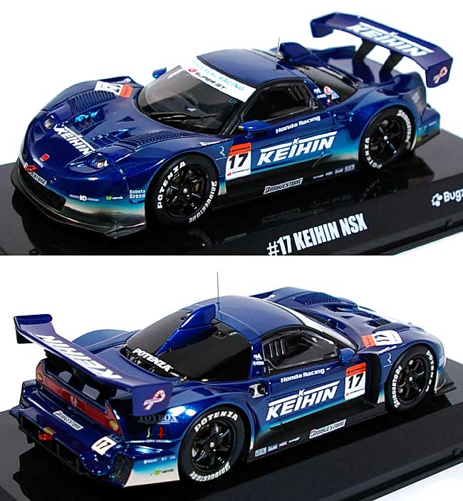 Bugzees #17 KEIHIN NSX 2009 SUPER GT 2009 シリーズ IA523A ミニカー