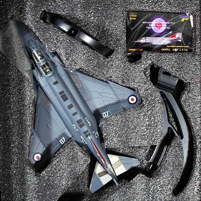 ジェミニ ジェット F-4K (ファントム FG.1) イギリス海軍 892SQ 007 1