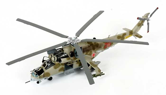 ズベズダ ミル Mi-24V/VP ハインド E 攻撃ヘリ 1/72 エアクラフト