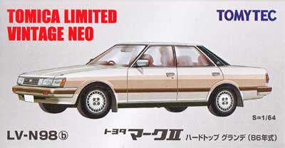 トミーテック トヨタ マーク 2 ハードトップ グランデ (86年式) (白