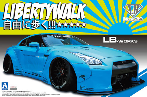 1/24 リバティーウォーク LBワークス R35 GT-R Ver.1 アオシマ文化教材社