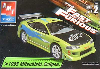 ワイルド スピード×2 1995 三菱 エクリプス AMT/ERTL