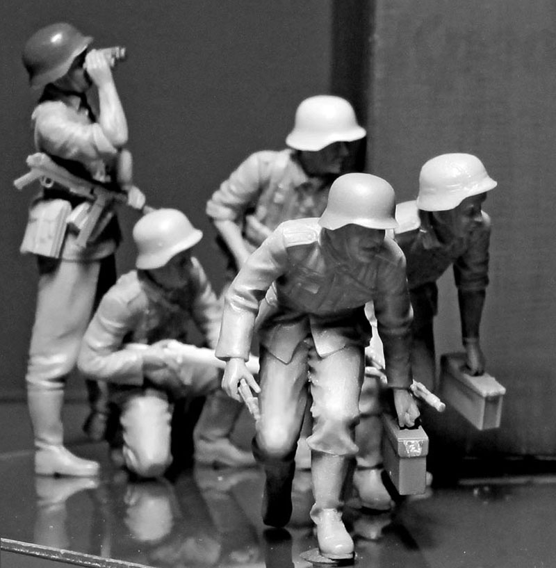 1/35 ミリタリーミニチュア ドイツ軍 歩兵 WW2前期 MASTER BOX