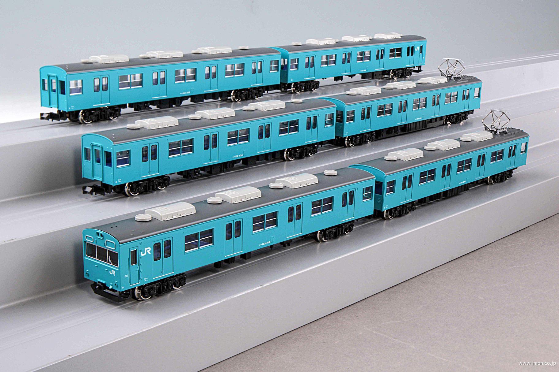 103系（関西形・分散冷房車・阪和線・K610編成）6両 | 鉄道