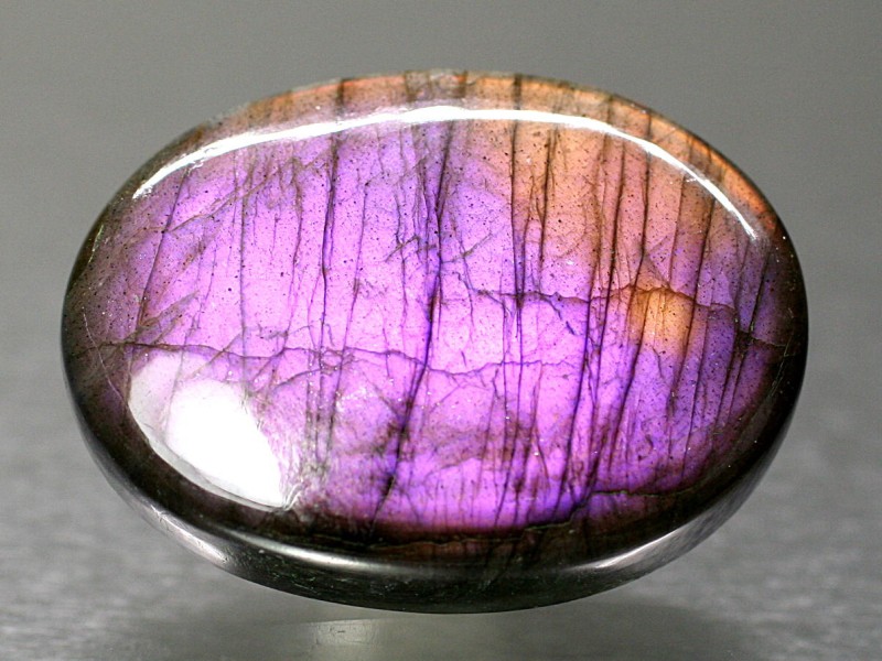 トップクォリティ]パープル＆ピンクラブラドライトルース - 埼玉県吉川