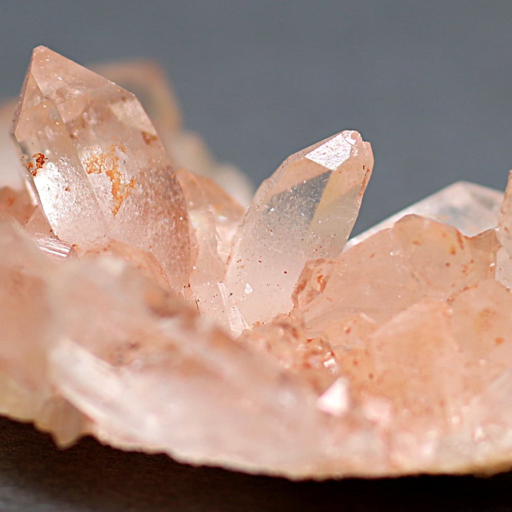 高品質]インド/マニカラン産ヒマラヤ水晶クラスター/原石小さめサイズ