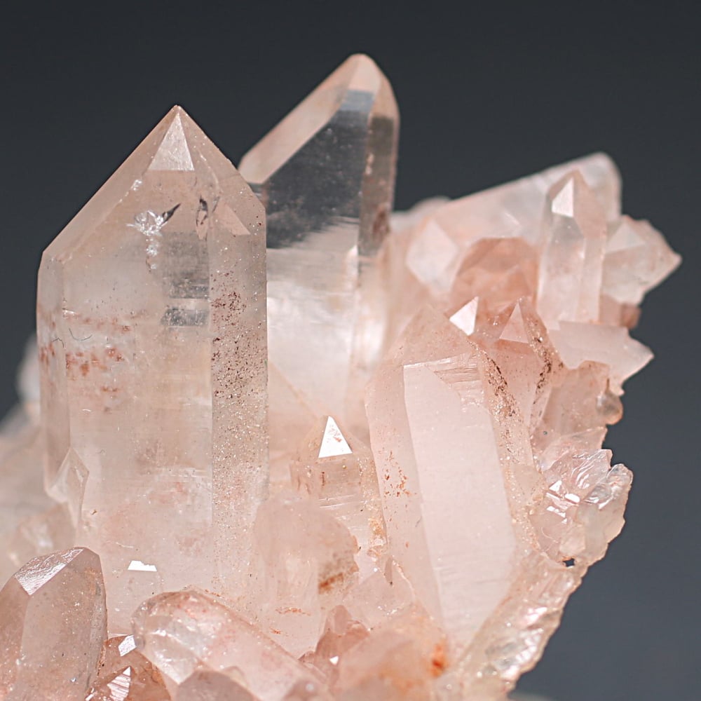 高品質]インド/マニカラン産ヒマラヤ水晶クラスター/原石小さめサイズ