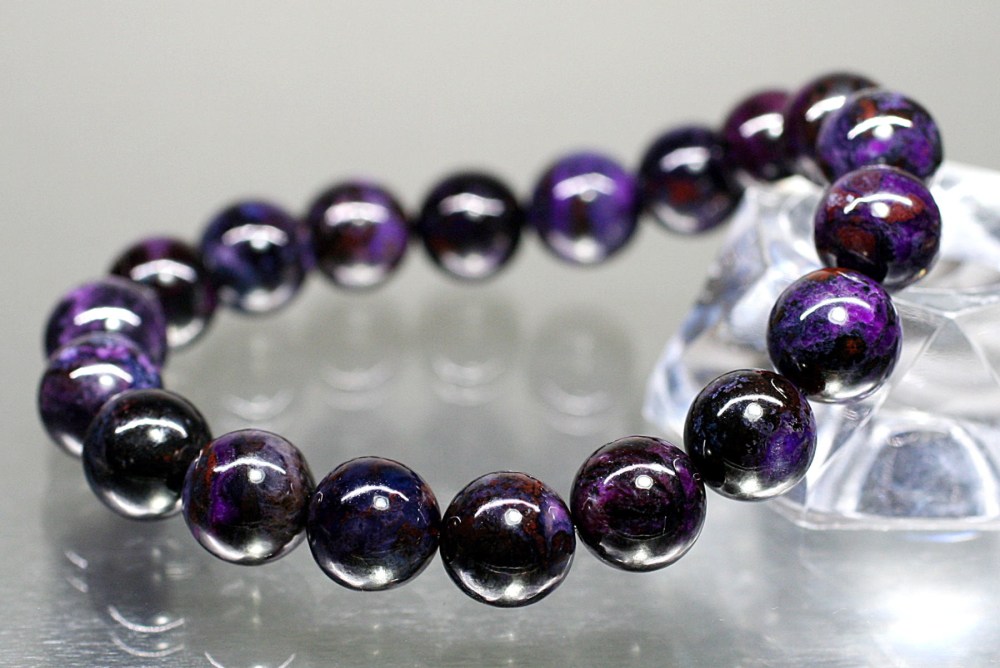 スギライトブレスレット（約10.5mm玉） - 埼玉県吉川市の天然石専門店