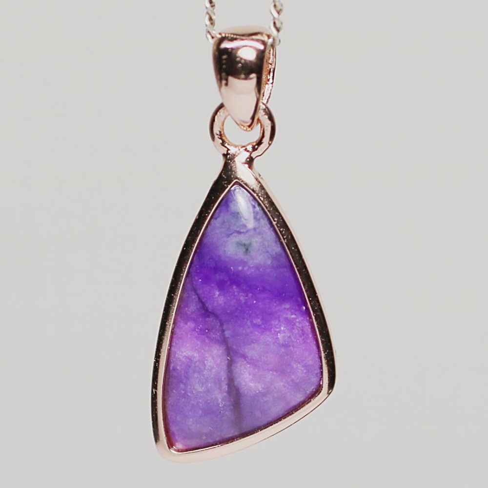 高品質・南アフリカ産]スギライトペンダントトップ（シルバー925