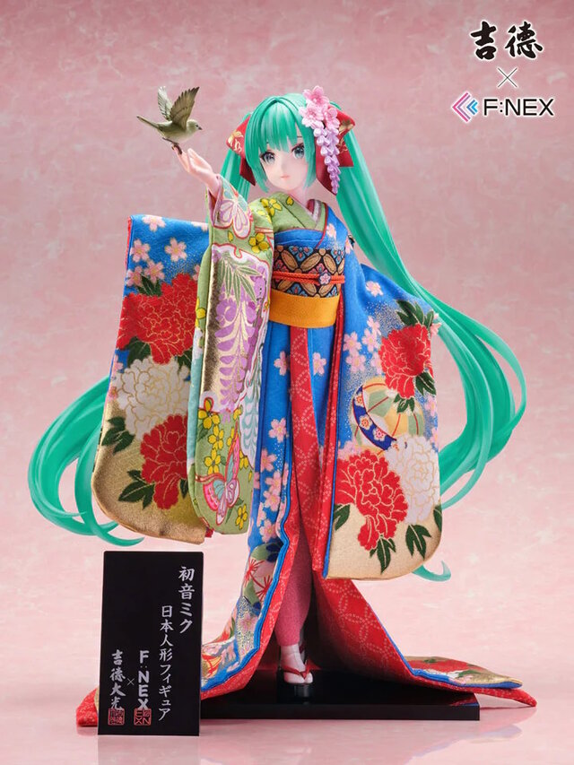 約20万円も納得のハイクオリティ！「初音ミク」日本人形フィギュア予約