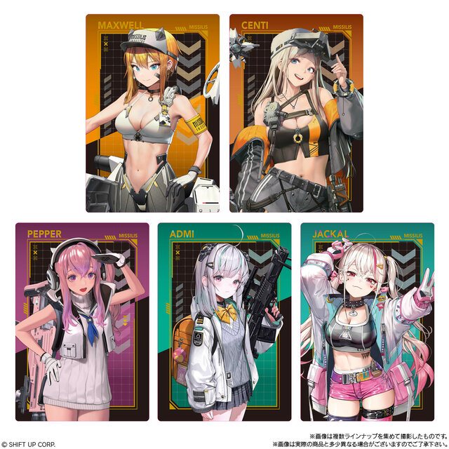 勝利の女神：NIKKE』カード付きウエハース第2弾が6月発売―指揮官必見の