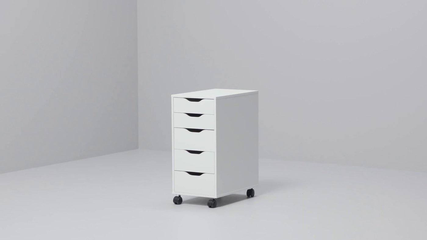 ALEX アレクス 引き出しユニット, ホワイト, 36x70 cm - IKEA