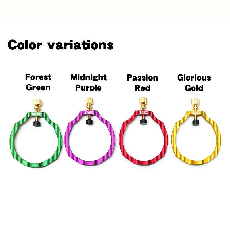 SAXZ 「ラージ / ミッドナイトパープル」 サックス用リガチャー