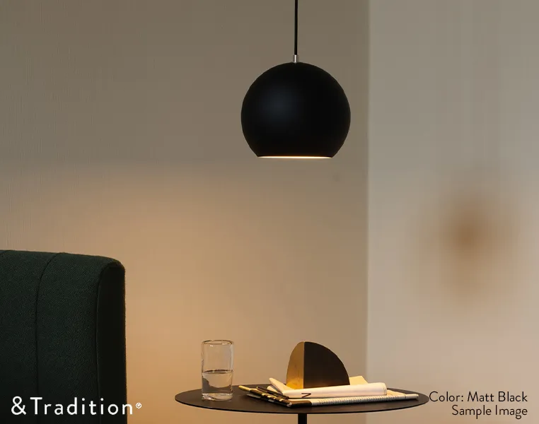 トパン ペンダント VP6 （マットブラック） ｜ &TRADITION アンド