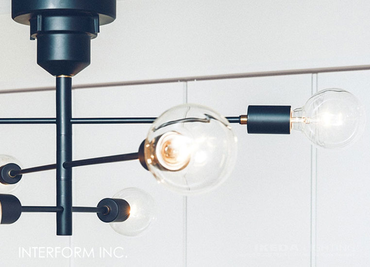 Astre アストル 6灯 シーリングライト ｜ インターフォルム 【 IKEDA