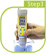 PCST35 【ポケット型マルチテスター Ph/EC/TDS/塩分計 / 竹村電機