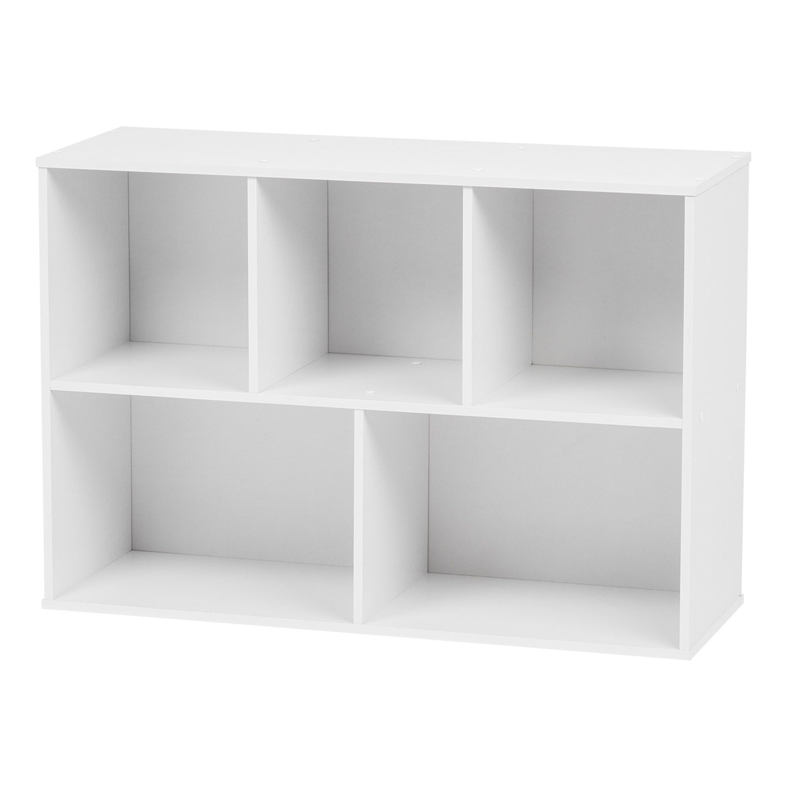 5 Compartment Open Bookshelf, Cube Storage Organizer, Closet