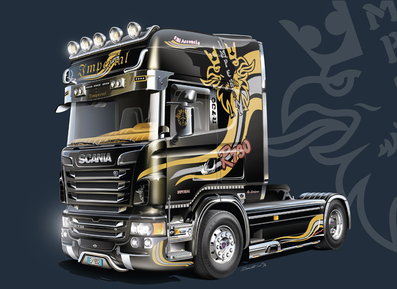 ITALERI - Scania R730 V8 Topline “Imperial”