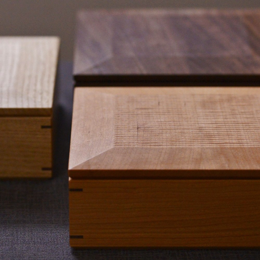 ふるいともかず｜さざ波 木製 重箱｜作家もの和食器通販通販 IVORY