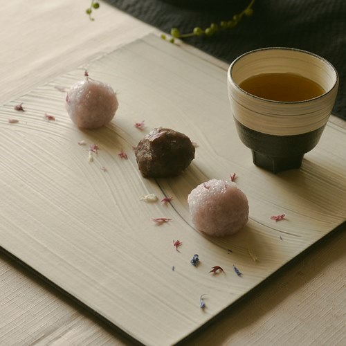 奥田章｜new刷毛目リバーシブル板皿｜作家もの和食器通販”IVORY