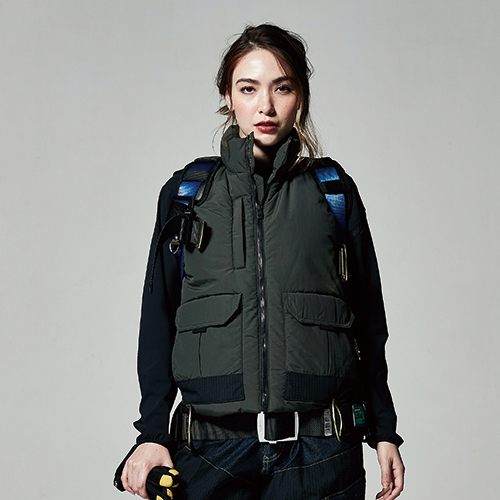 TS DESIGN] TS DELTA 中綿ワークベスト 54328 / 通販のジャンブレ