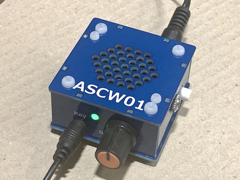 ASCW01 – モールス練習機兼エレキー | jh4vaj