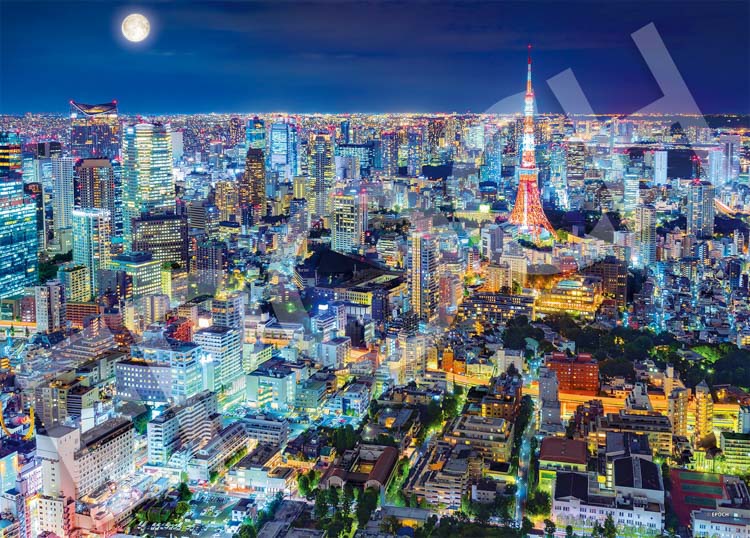 EPO-54-234 風景 煌めく東京の夜-東京 2000ピース エポック社 の商品