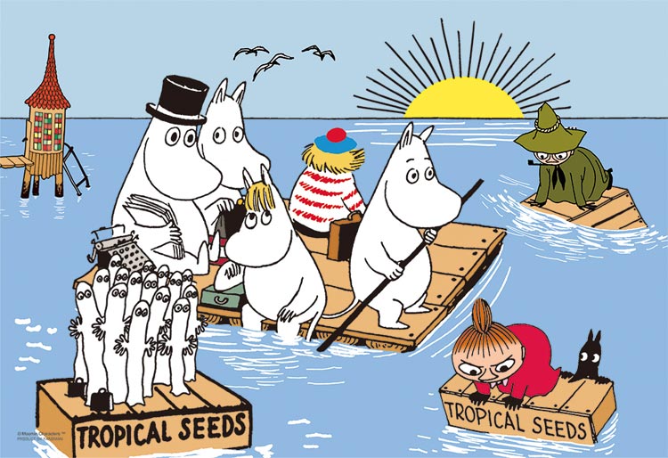 YAM-03-875 ムーミン ムーミンと海 300ピース やのまん の商品詳細