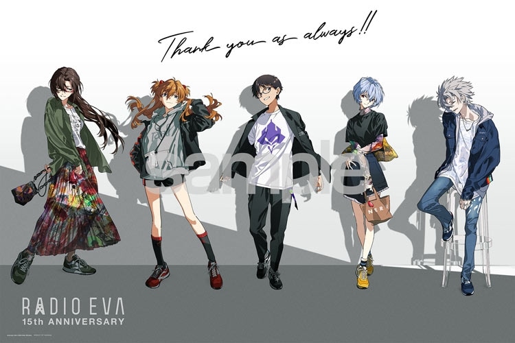 YAM-10-1460 エヴァンゲリオン RADIO EVA Illustration 09 Thank you