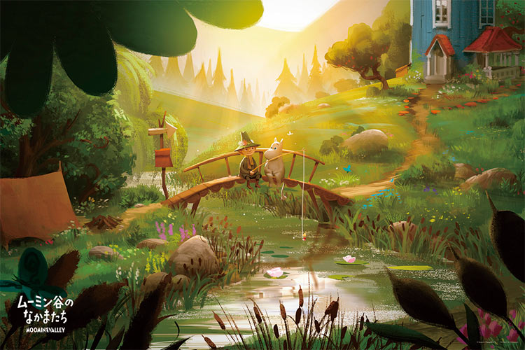 YAM-10-1389 ムーミン 世界でいちばん最後の竜 1000ピース やのまん の