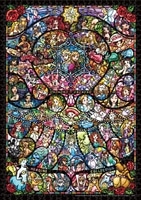 TEN-DW1000-865 ディズニー ヒロインコレクションステンドグラス