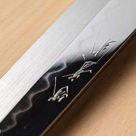 柄交換】黒檀八角 黒水牛銀巻柄 | 包丁通販なら明治33年創業の大阪 堺