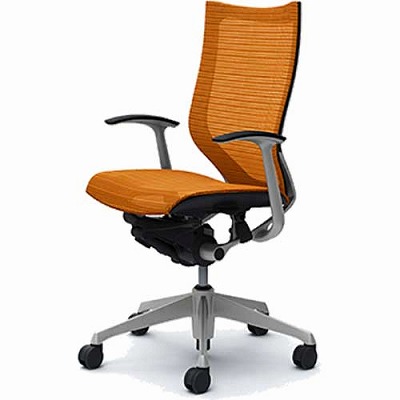 CP45CR-FDH1 オカムラ バロンチェア ハイバック 座メッシュ ブラック