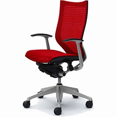 CP45CR-FDH1 オカムラ バロンチェア ハイバック 座メッシュ ブラック