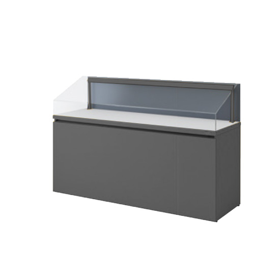 B2B5KP-ZH15 オカムラ ノンエアタイト式透明アクリルショーケース 幅