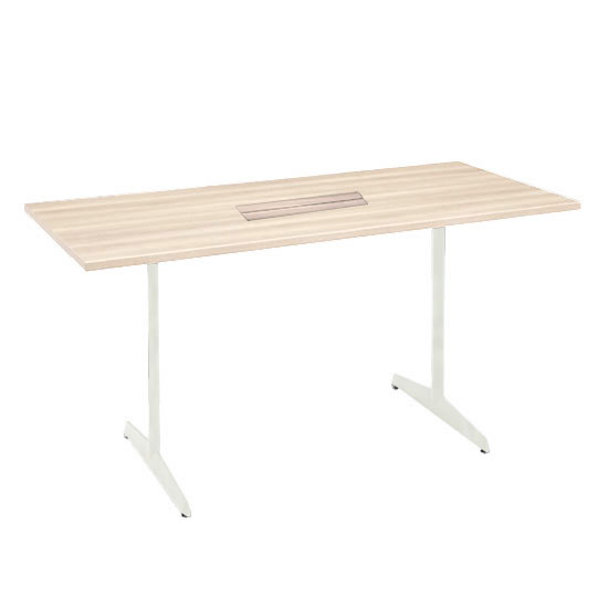 MC71WH-MX61 オカムラ ブレスタ 単体テーブル 配線あり 脚ホワイト 幅