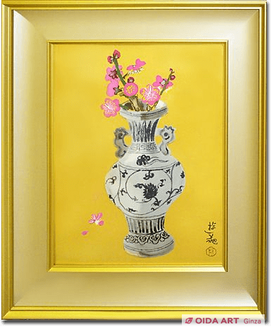 小倉遊亀 瓶花 | 絵画など美術品の販売と買取 | 東京・銀座 おいだ美術