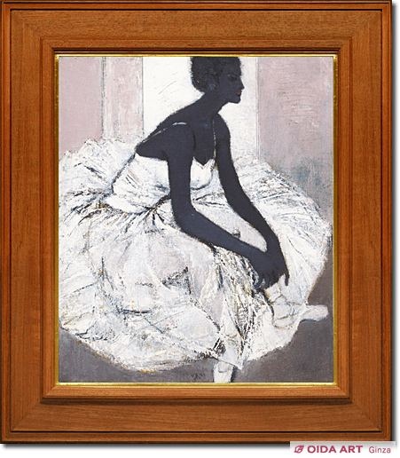 荻太郎 バレリーナ | 絵画など美術品の販売と買取 | 東京・銀座 おいだ美術