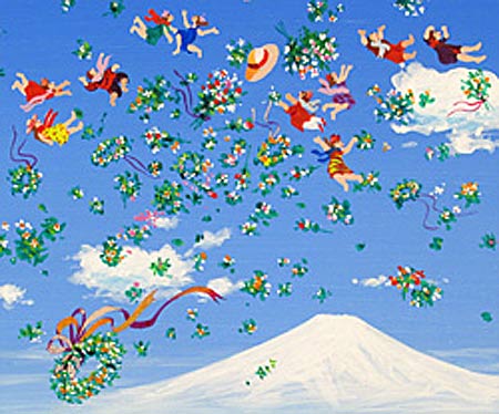 ヒロヤマガタ 富士 春の雪 (2018) | 絵画など美術品の販売と買取