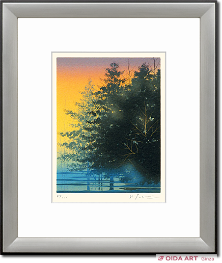 千住博 水の森 | 絵画など美術品の販売と買取 | 東京・銀座 おいだ美術