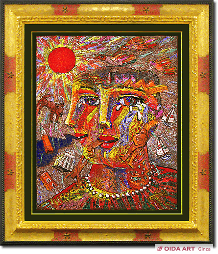 絹谷幸二 光ふる頃・少女（フランソワ） | 絵画など美術品の販売と買取