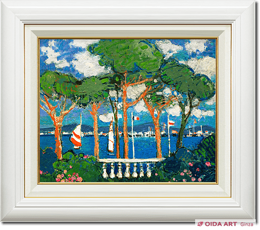 ジル・ゴリチ テラスからの眺め | 絵画など美術品の販売と買取 | 東京