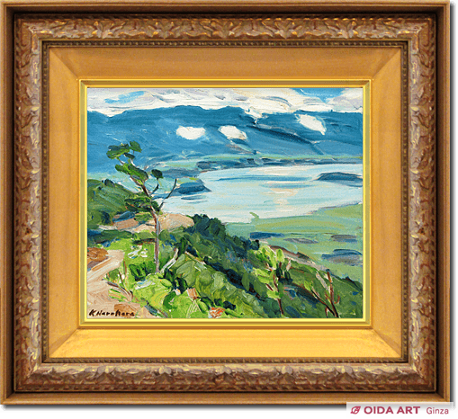 楢原健三 雨後 | 絵画など美術品の販売と買取 | 東京・銀座 おいだ美術