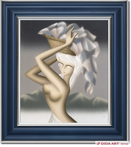 東郷青児 婦人像(2) | 絵画など美術品の販売と買取 | 東京・銀座 おい